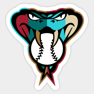 Dbacks Multicolor Sticker